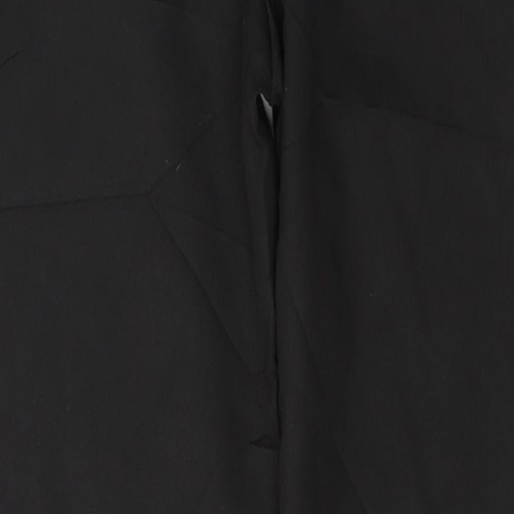 George Boys Black  Polyester Capri Trousers Size 14-15 Years  Regular Button