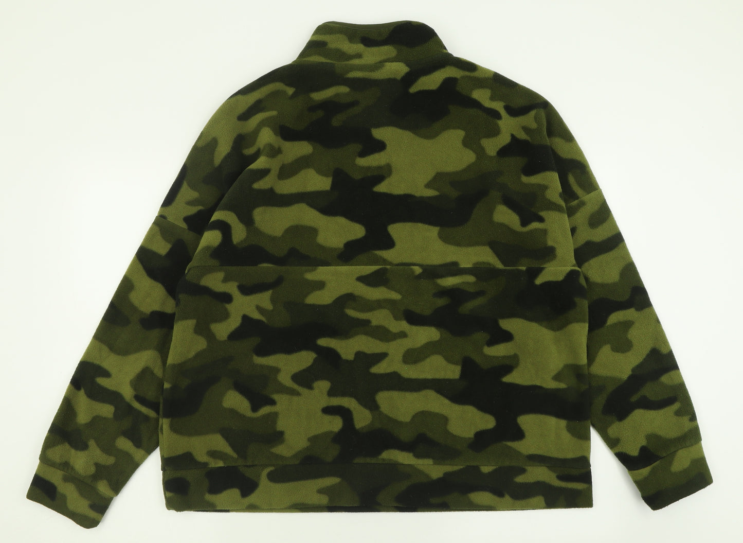 Primark Womens Green Camouflage  Jacket  Size L  Zip