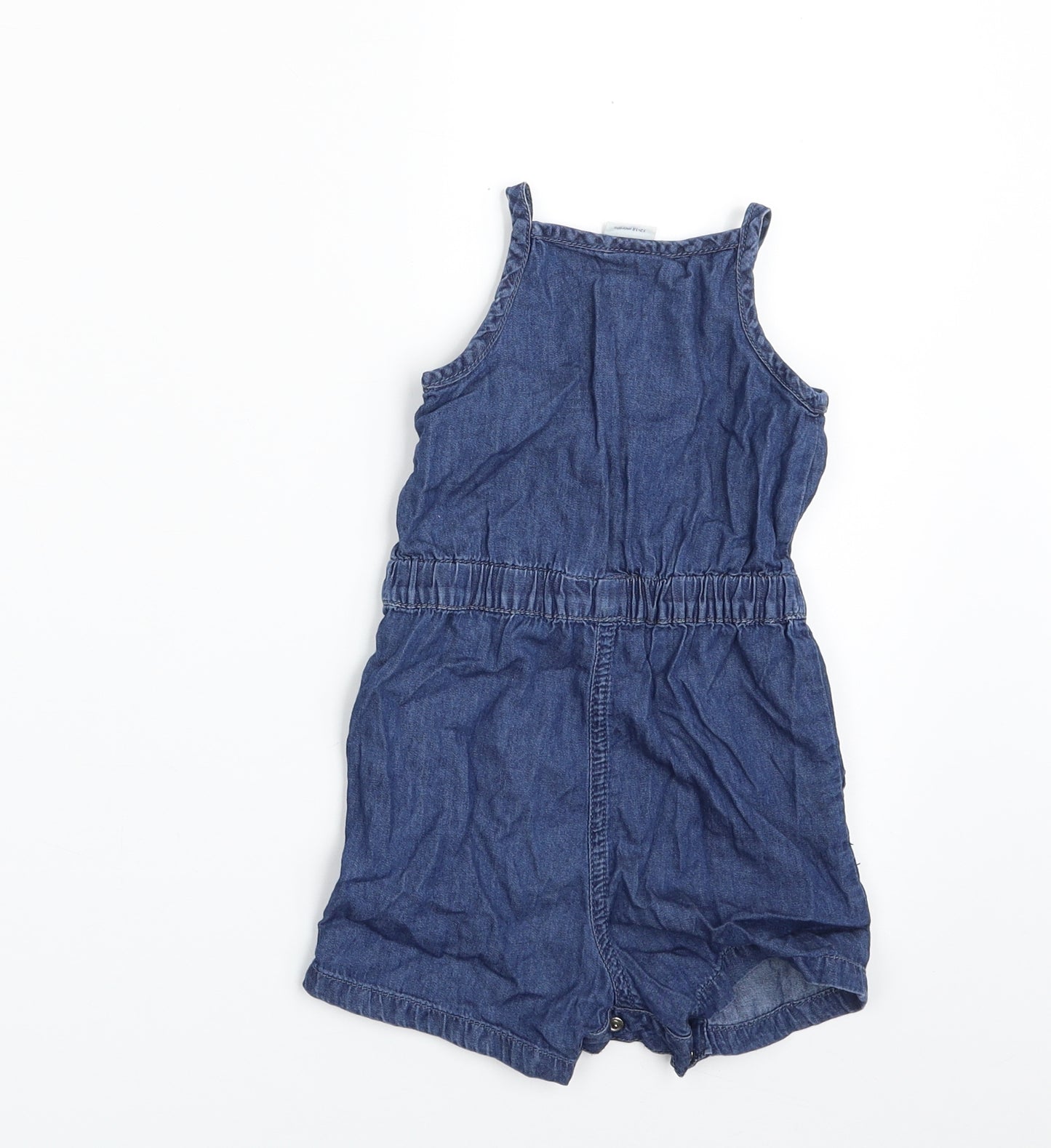 Babyoye Baby Blue  100% Cotton Babygrow One-Piece Size 12-18 Months  Snap