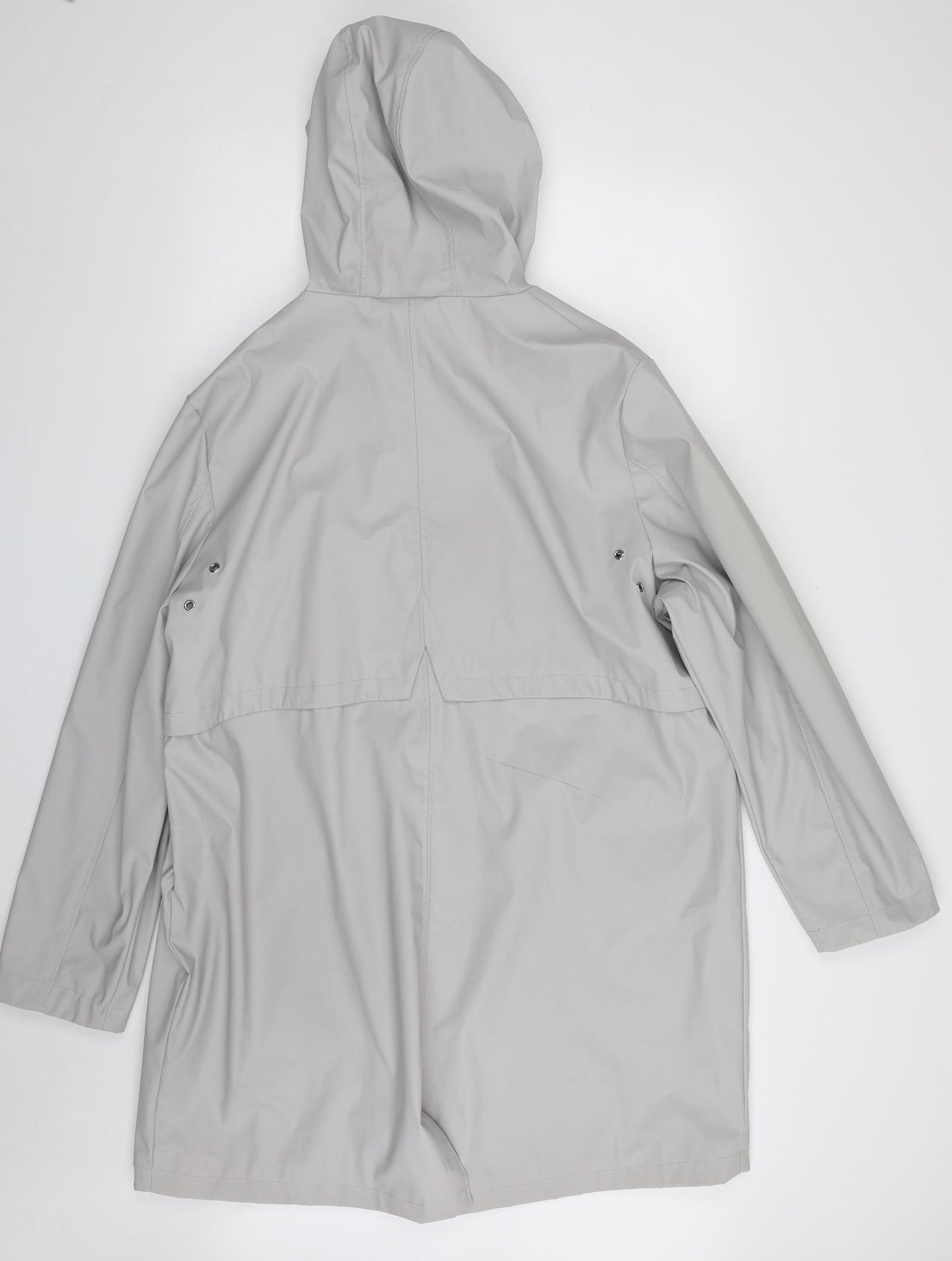F&F Womens Grey   Rain Coat Coat Size 22  Zip