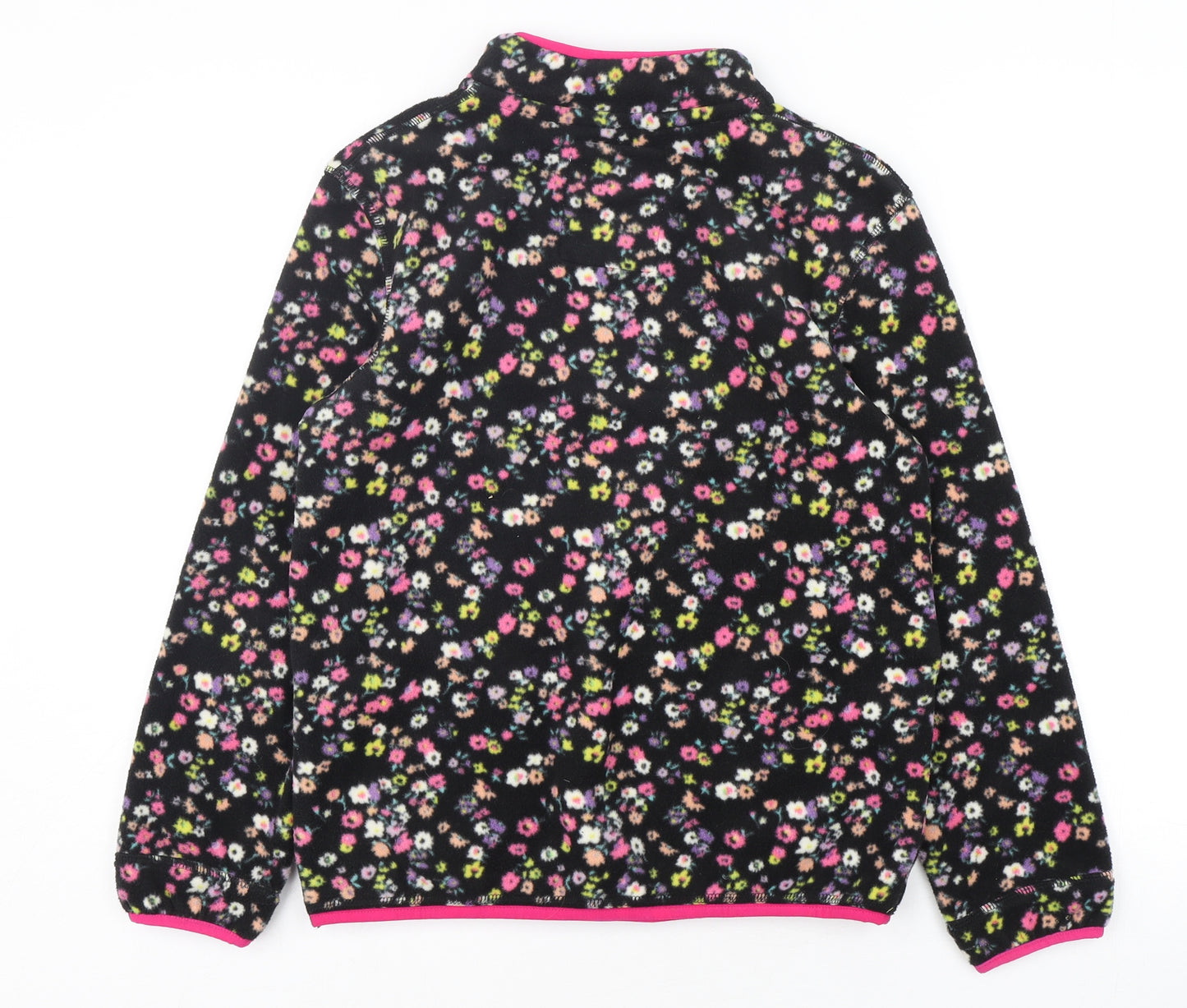 Marks and Spencer Girls Multicoloured Floral Polyester Pullover Sweatshirt Size 12-13 Years