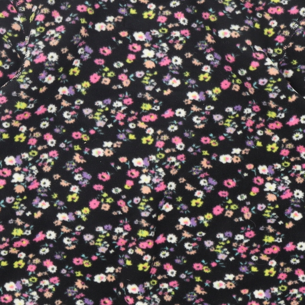 Marks and Spencer Girls Multicoloured Floral Polyester Pullover Sweatshirt Size 12-13 Years