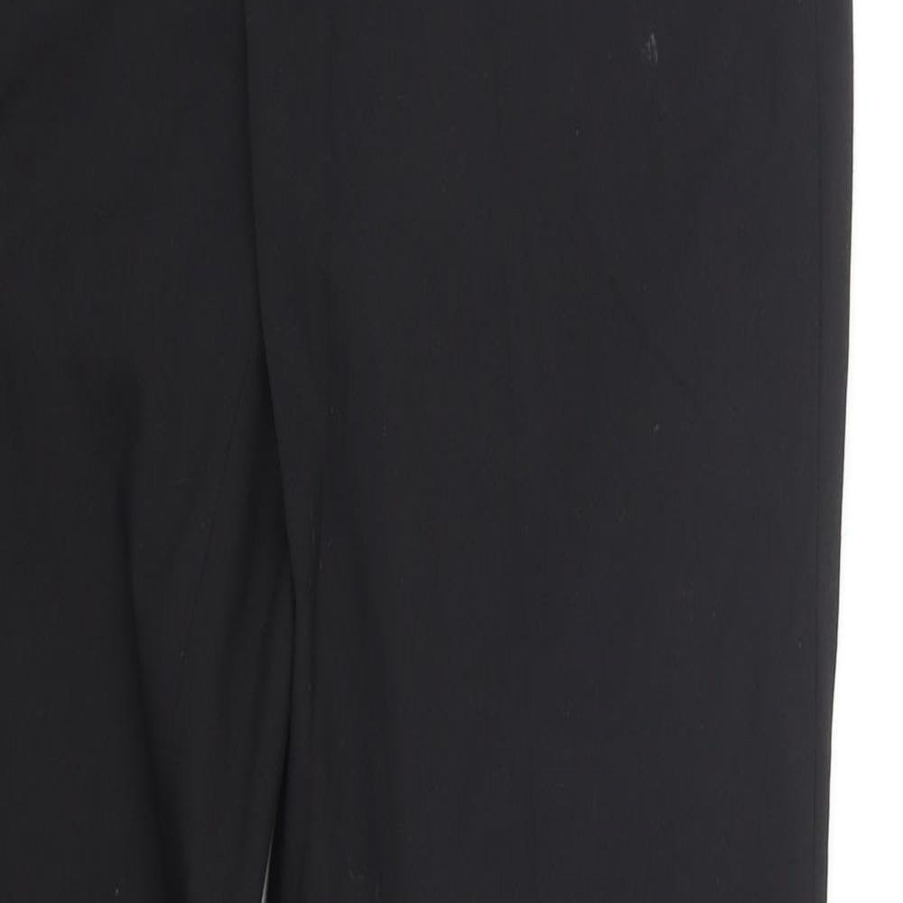 River Island  Mens Black  Polyester Trousers  Size 32 L34 in Regular