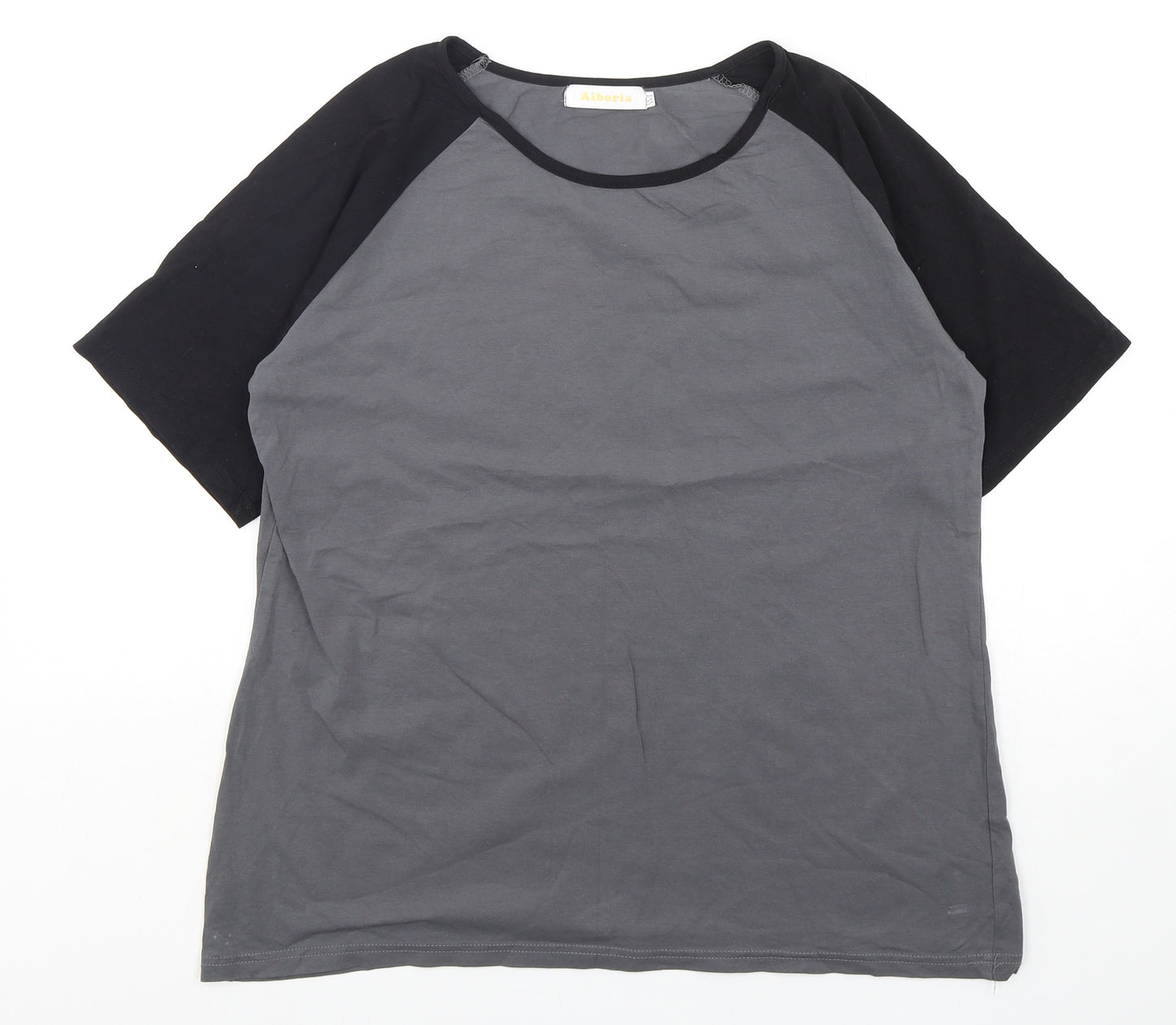Aiboria Mens Multicoloured  Polyester  T-Shirt Size M Round Neck