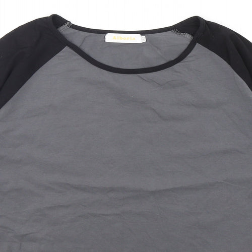 Aiboria Mens Multicoloured  Polyester  T-Shirt Size M Round Neck