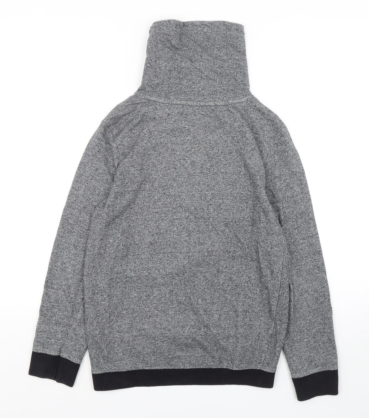 Rebel Boys Grey  Cotton Pullover Sweatshirt Size 12-13 Years   - Brooklyn