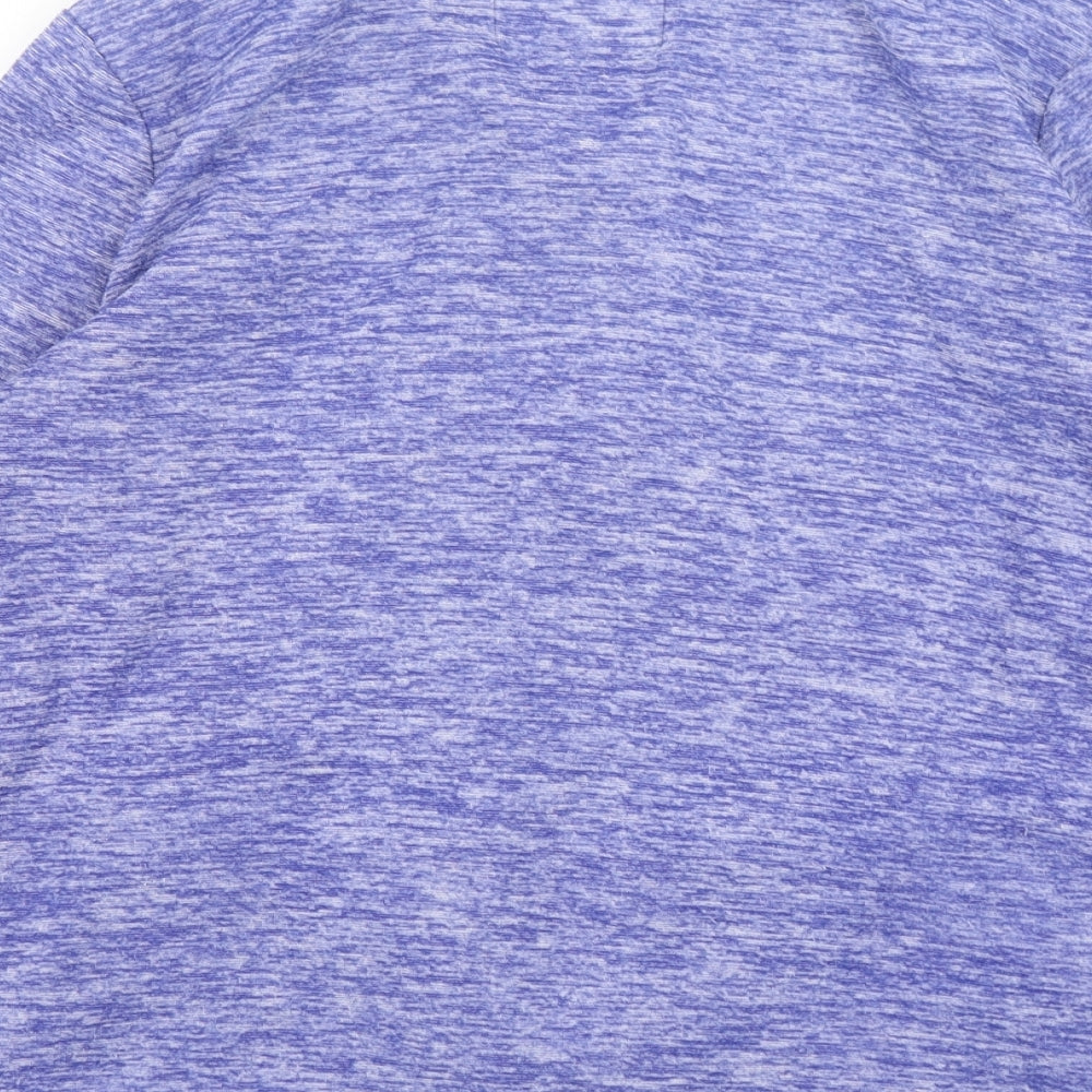 Regatta Womens Blue  Polyester Full Zip Sweatshirt Size 14