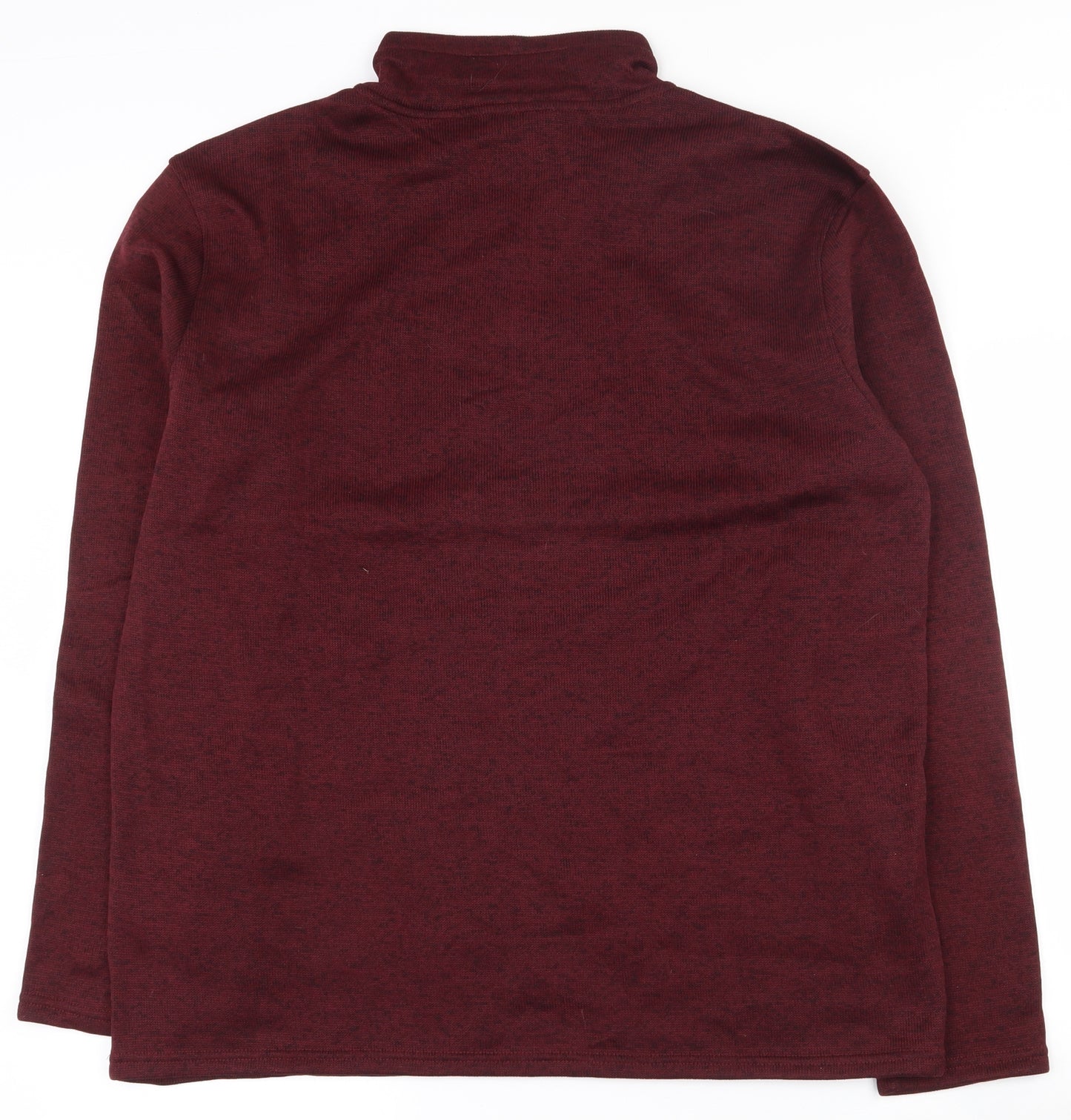 Atlas Mens Red  Polyester Pullover Sweatshirt Size 3XL