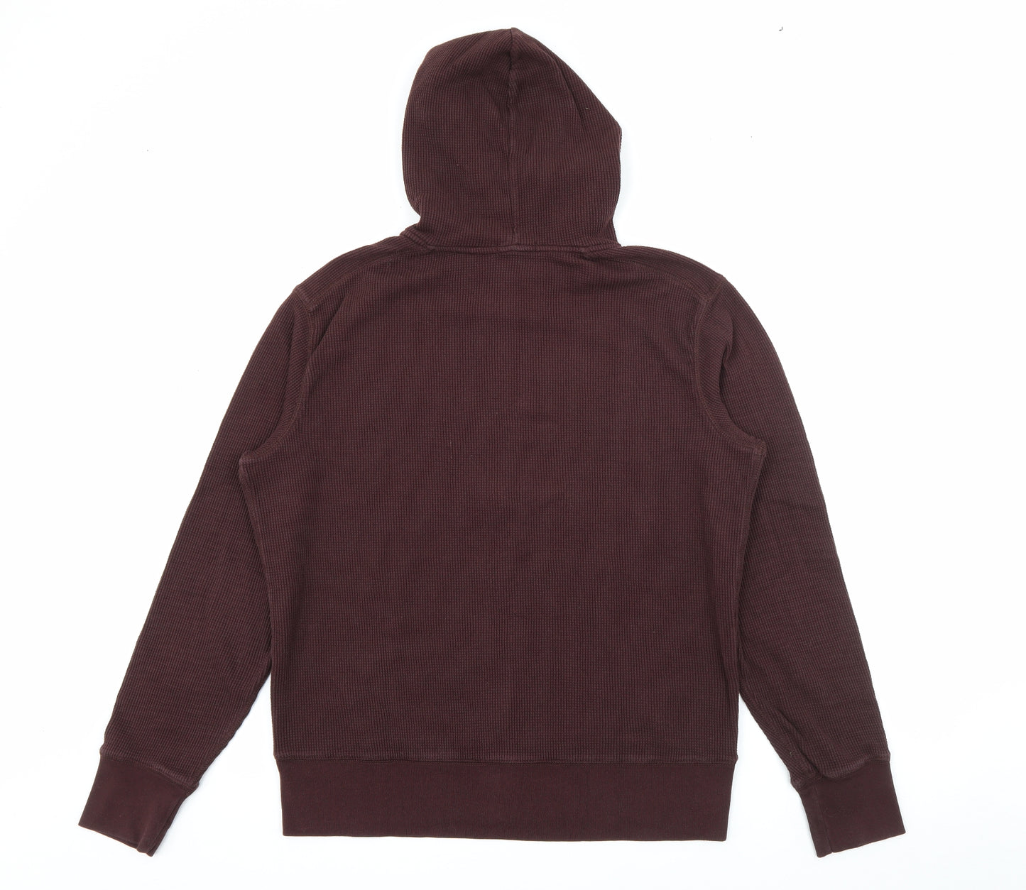 Gap Mens Red  Cotton Full Zip Hoodie Size M