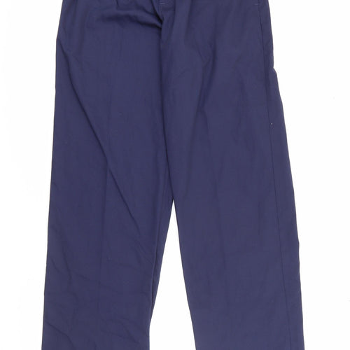 Portwest Mens Blue  Polyester Trousers  Size 30 in L33 in Regular Zip