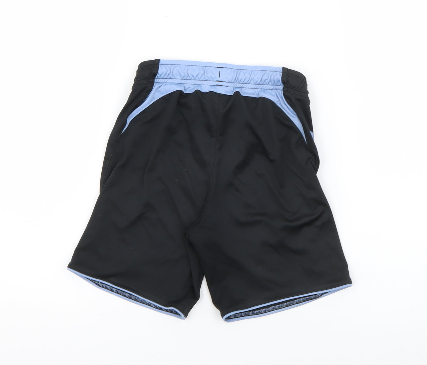 Hummel Boys Black  Polyester Sweat Shorts Size 5-6 Years  Regular