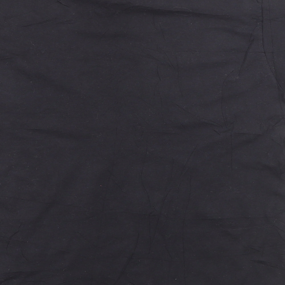 Minecraft Boys Black  Cotton Pullover T-Shirt Size 11-12 Years Crew Neck