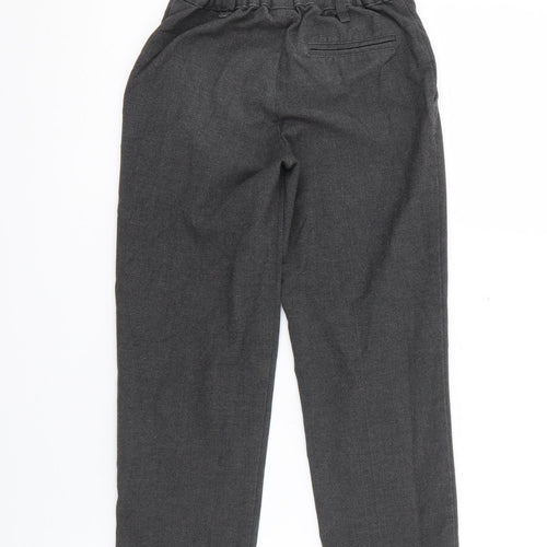 TU Boys Grey  Polyester Dress Pants Trousers Size 6 Years  Regular