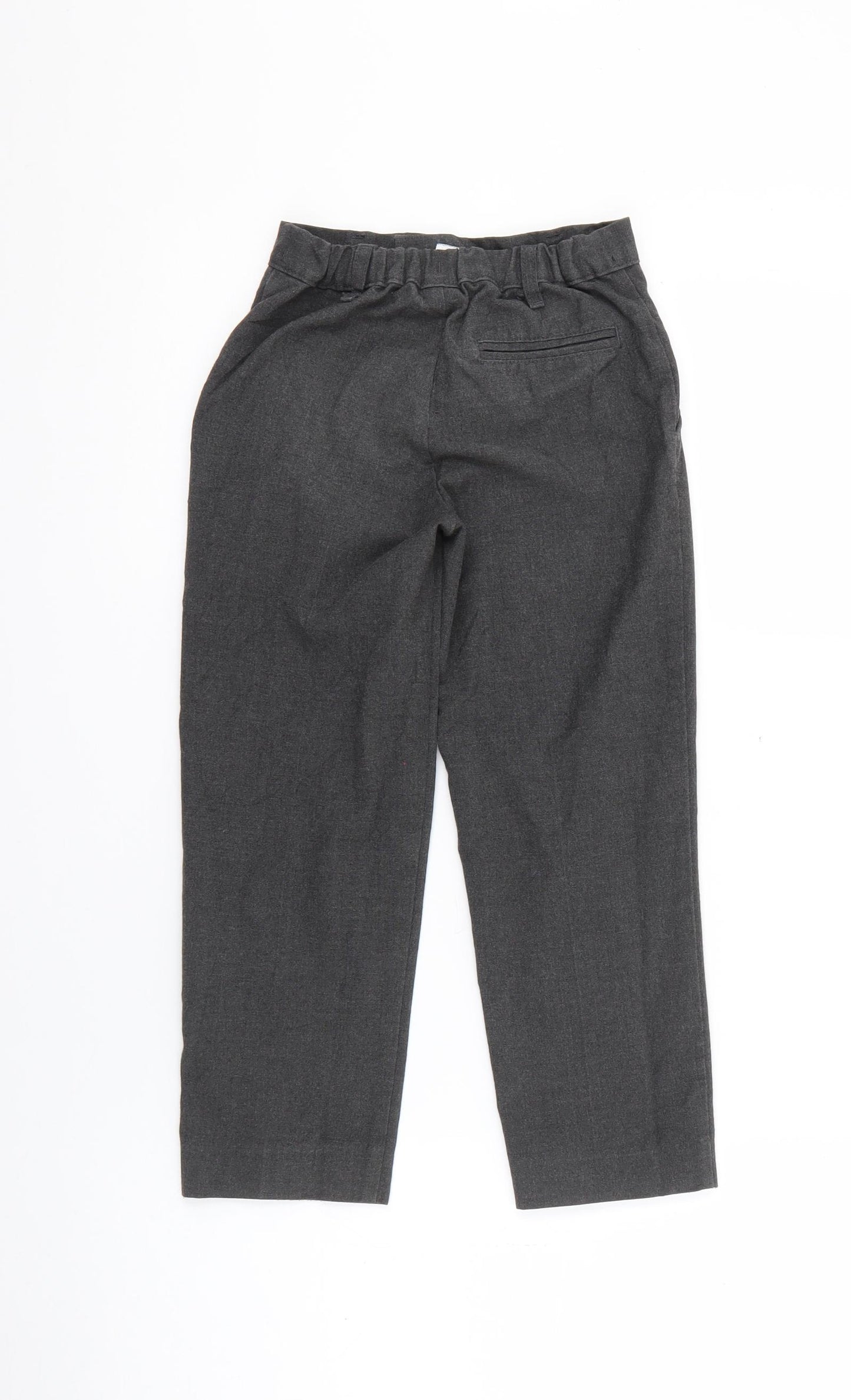 TU Boys Grey  Polyester Dress Pants Trousers Size 6 Years  Regular