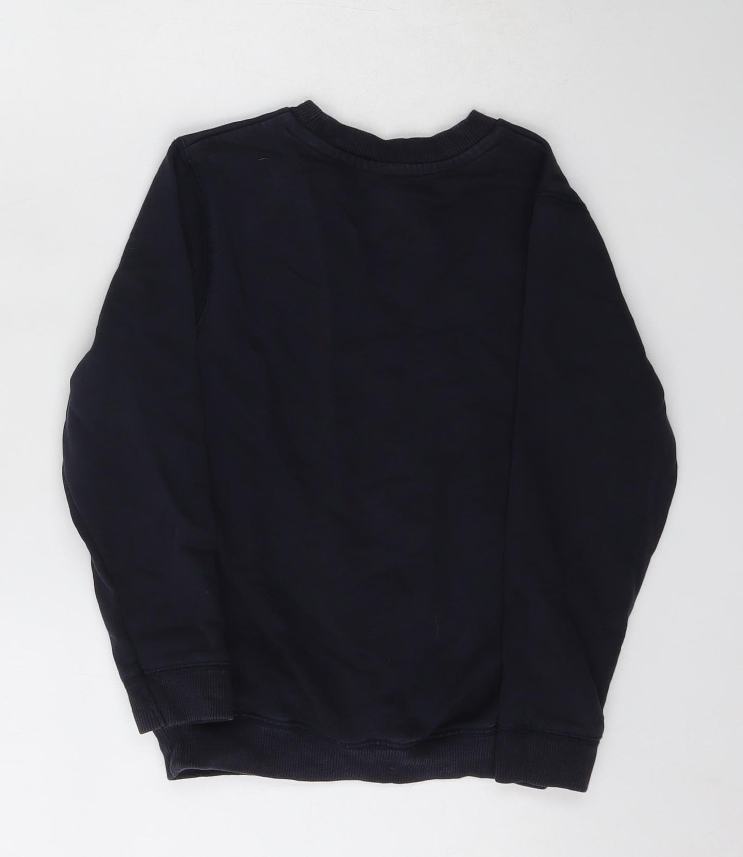 TU Boys Blue  Cotton Pullover Sweatshirt Size 5 Years   - School