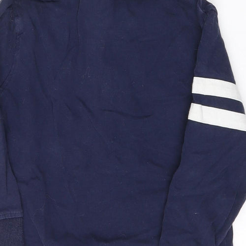 NEXT Boys Blue  Cotton Basic Polo Size 3 Years Collared Button