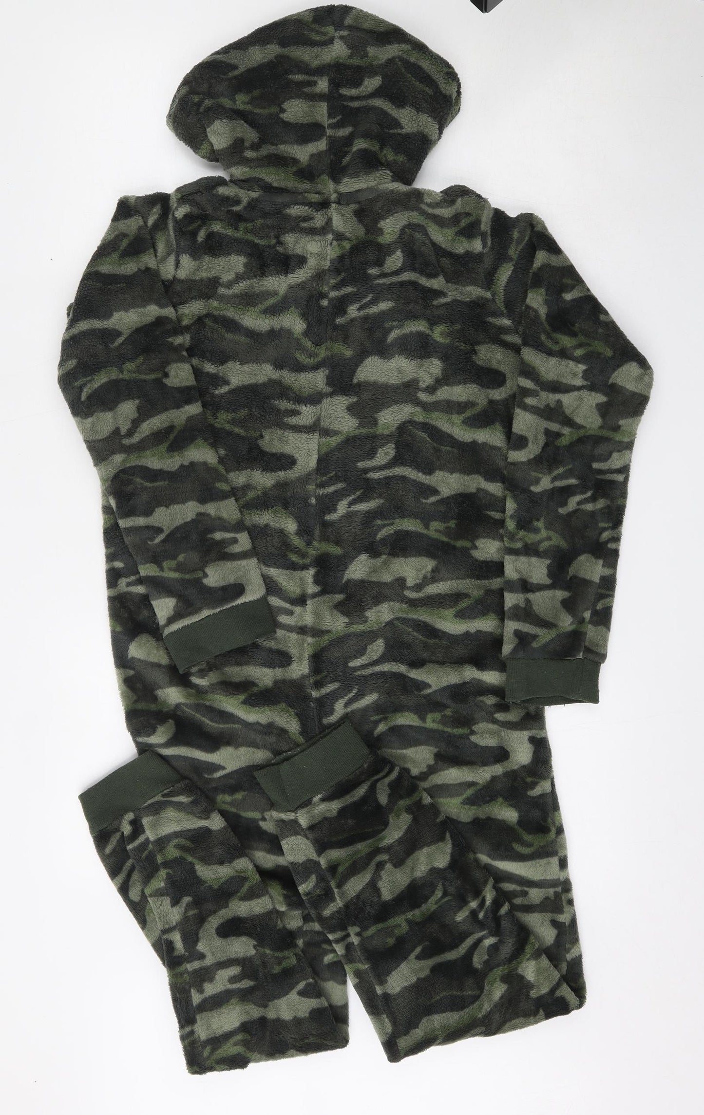 Primark Boys Multicoloured Camouflage Polyester  One Piece Size 12 Years  Zip