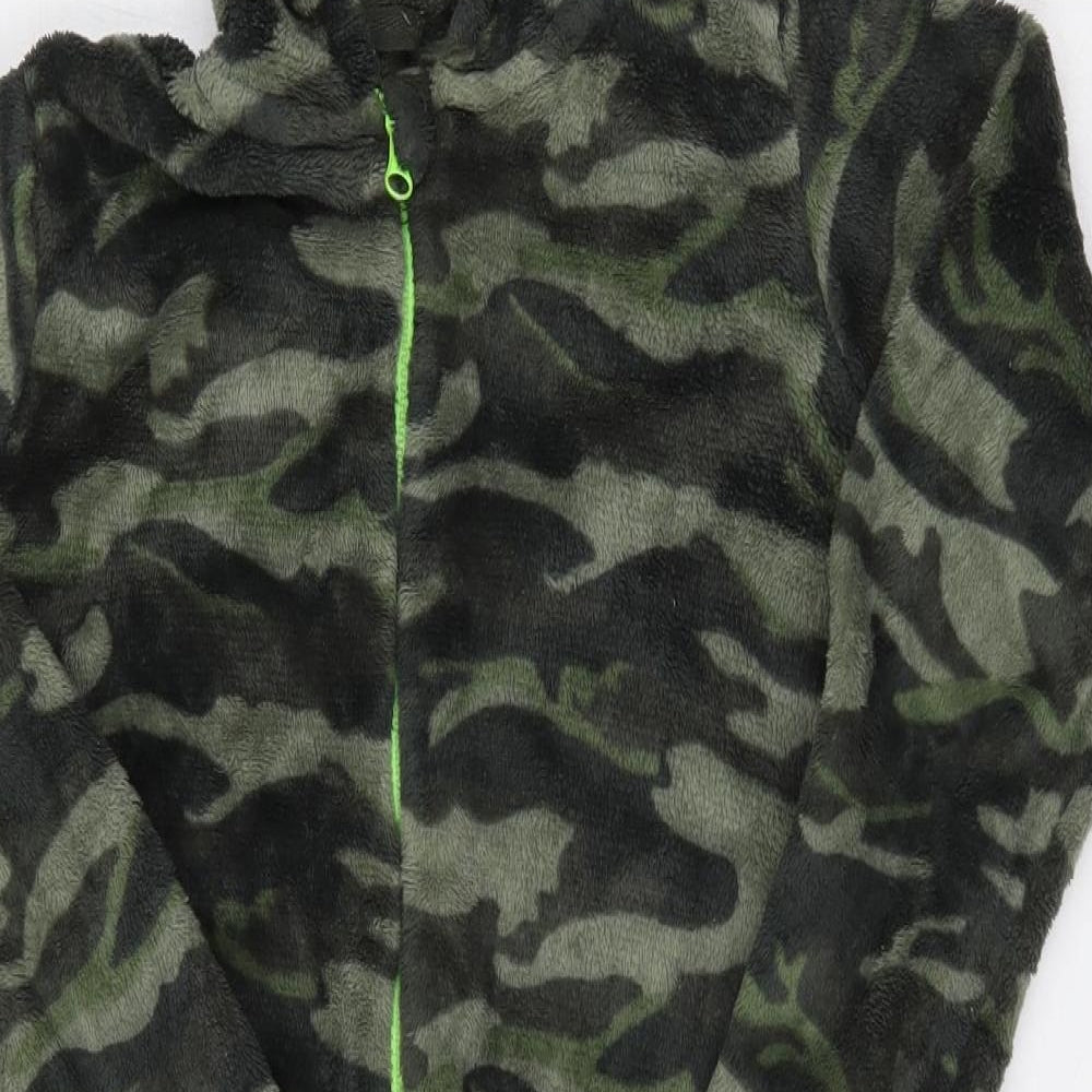 Primark Boys Multicoloured Camouflage Polyester  One Piece Size 12 Years  Zip