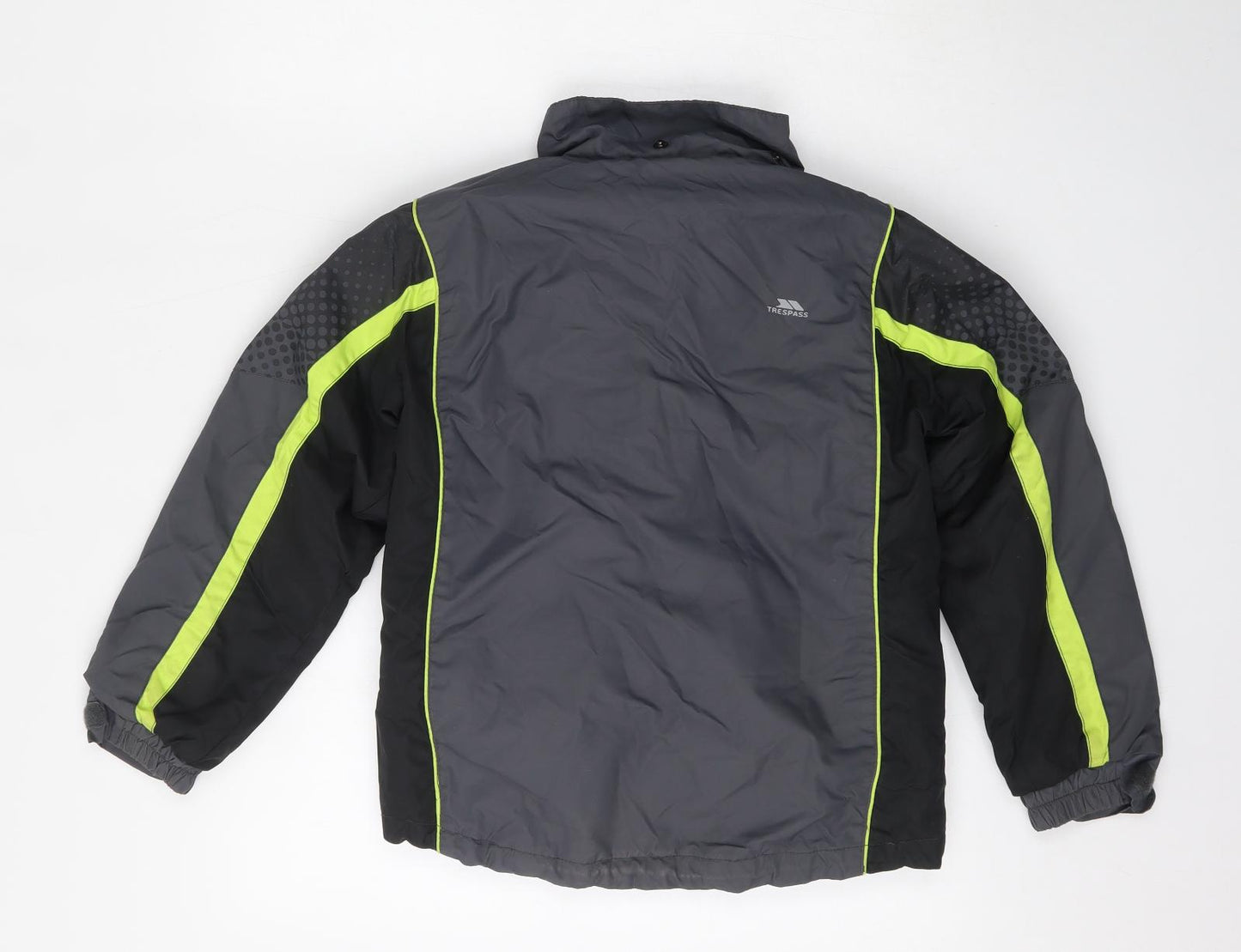 Trespass Boys Grey   Jacket  Size 8 Years  Zip - Waterproof