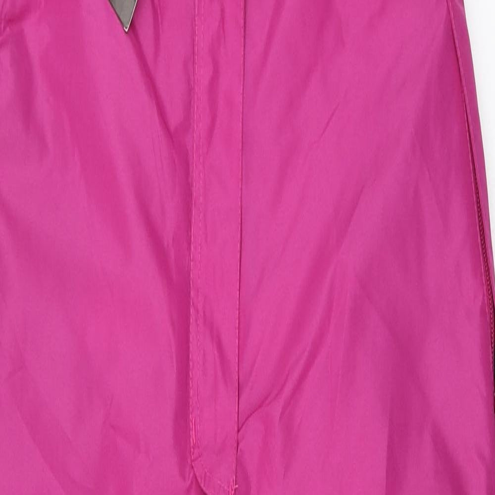Crivit Pro Girls Pink  Polyester Snow Pants Trousers Size 13-14 Years  Regular Zip