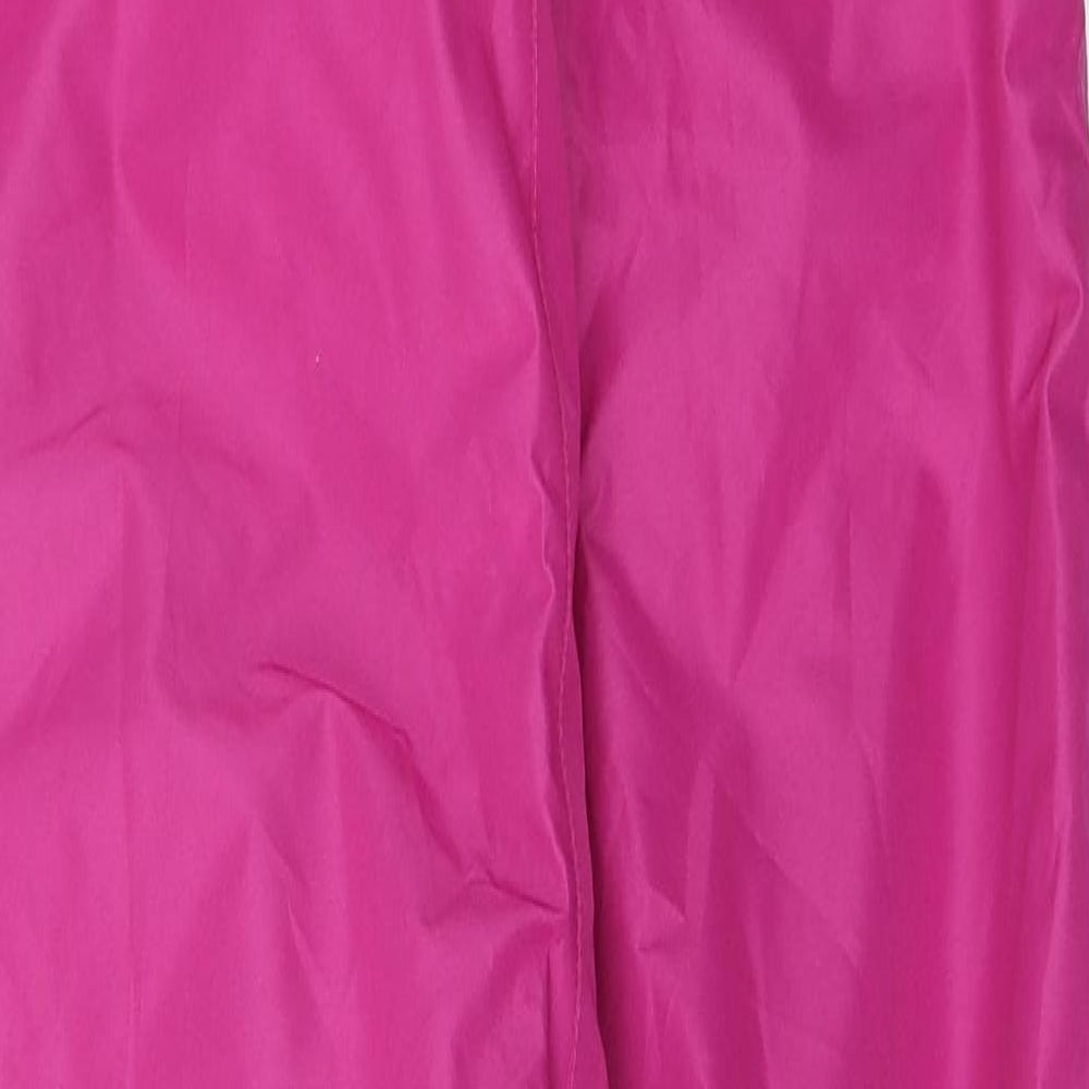 Crivit Pro Girls Pink  Polyester Snow Pants Trousers Size 13-14 Years  Regular Zip