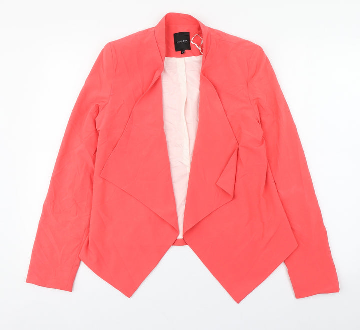 New Look Womens Pink   Jacket Blazer Size 10