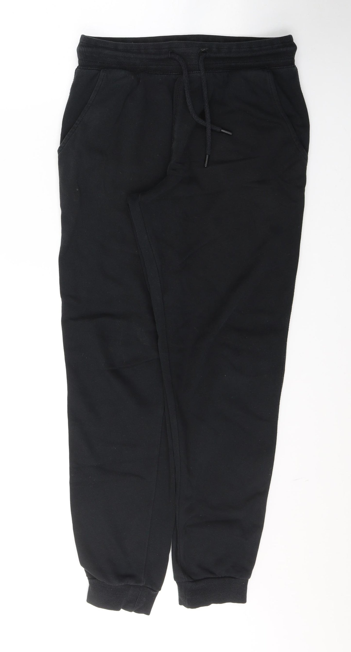 F&F Mens Blue  Cotton Sweatpants Trousers Size S L29 in Regular Tie