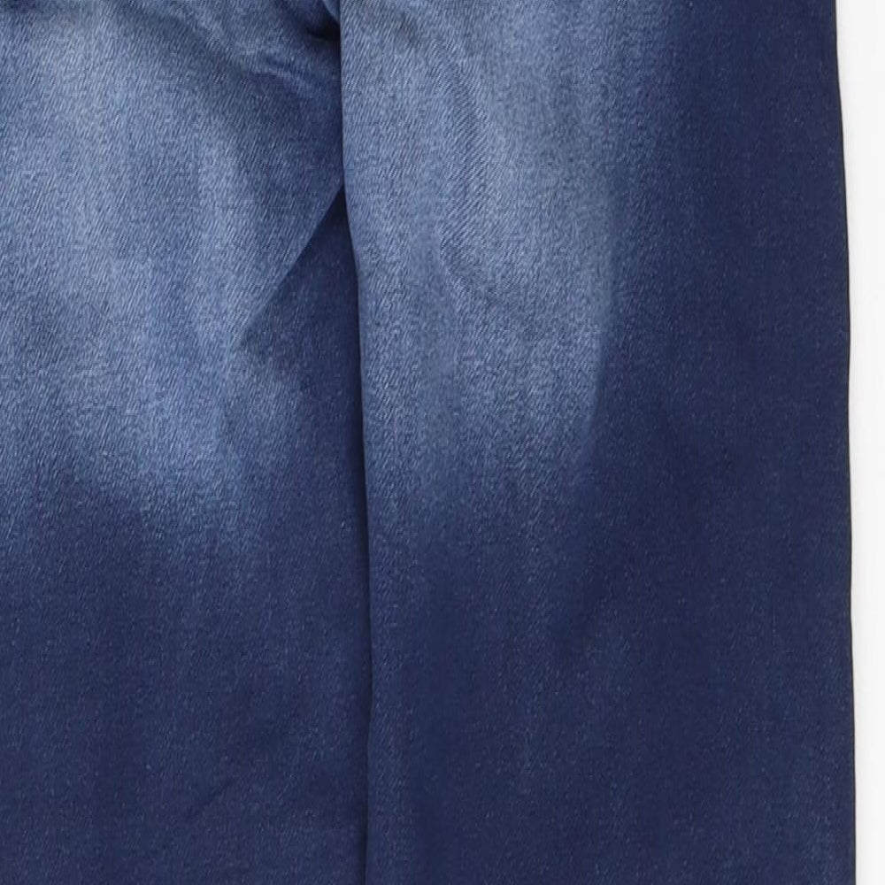 H&M Boys Blue  Cotton Jegging Jeans Size 14-15 Years  Regular Button