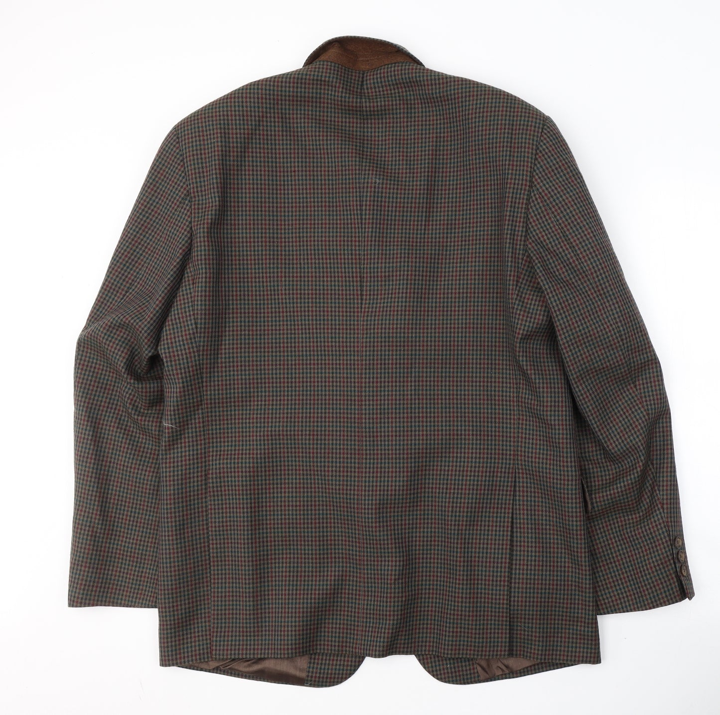 Princeton Mens Brown  Polyester Jacket Suit Jacket Size L