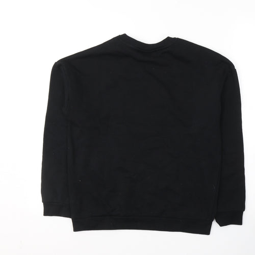 Disney Womens Black  Cotton Pullover Sweatshirt Size XS  Pullover - Drama Queen