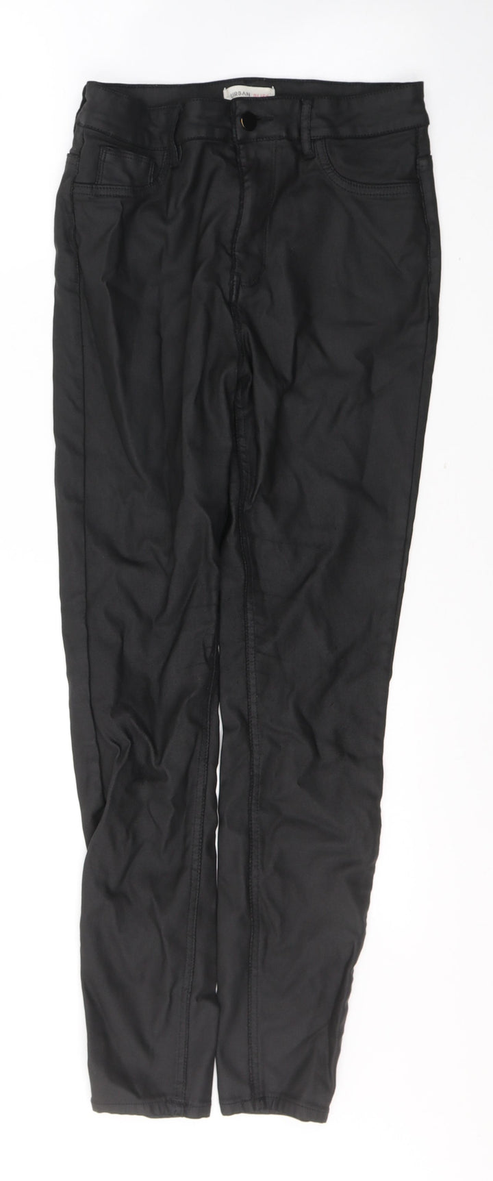 Urban Bliss Womens Black Viscose Skinny Jeans Size 10 L28 in Regular Button