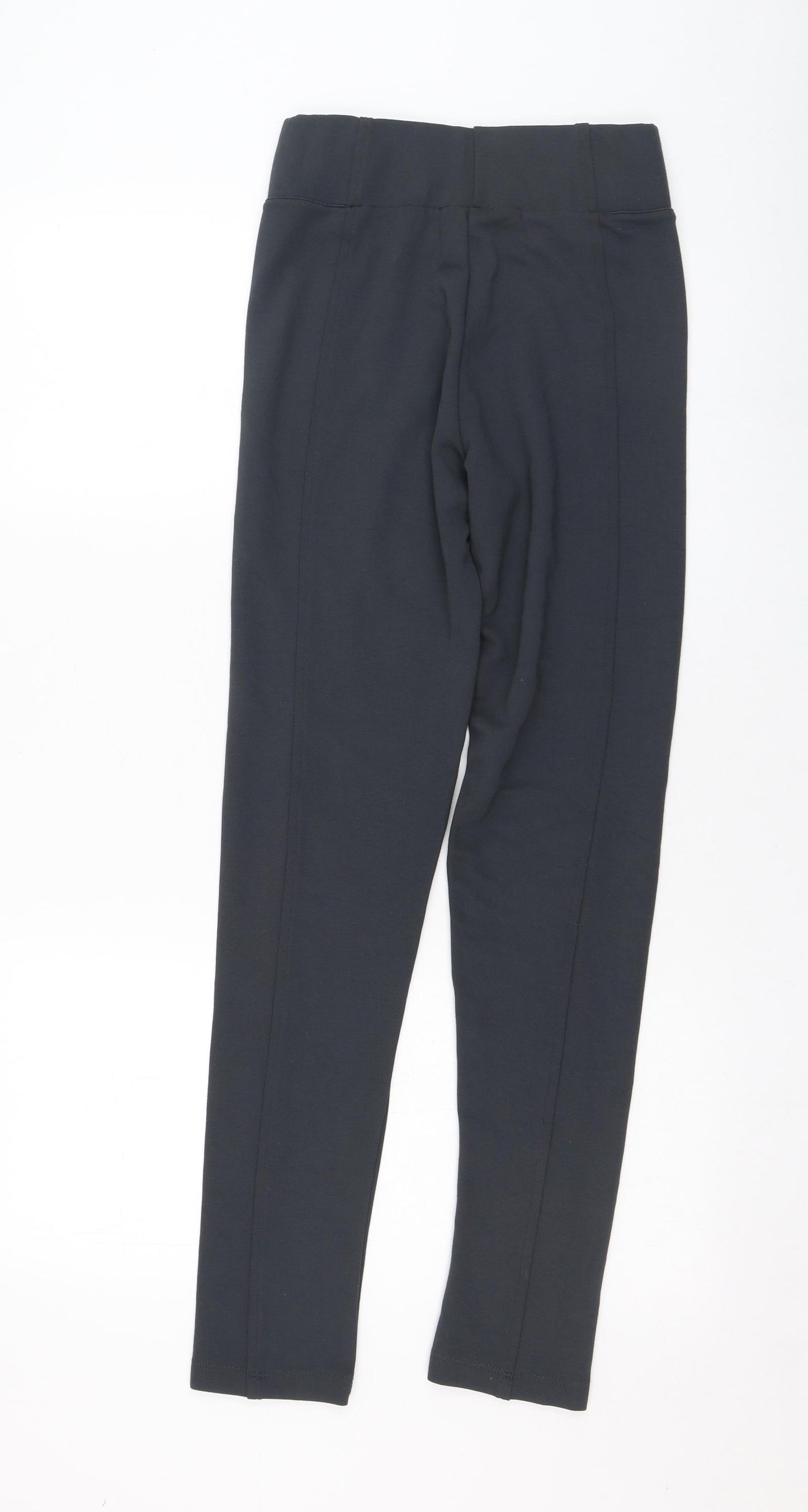 Via Appia Womens Grey  Viscose Capri Leggings Size 26 L28 in