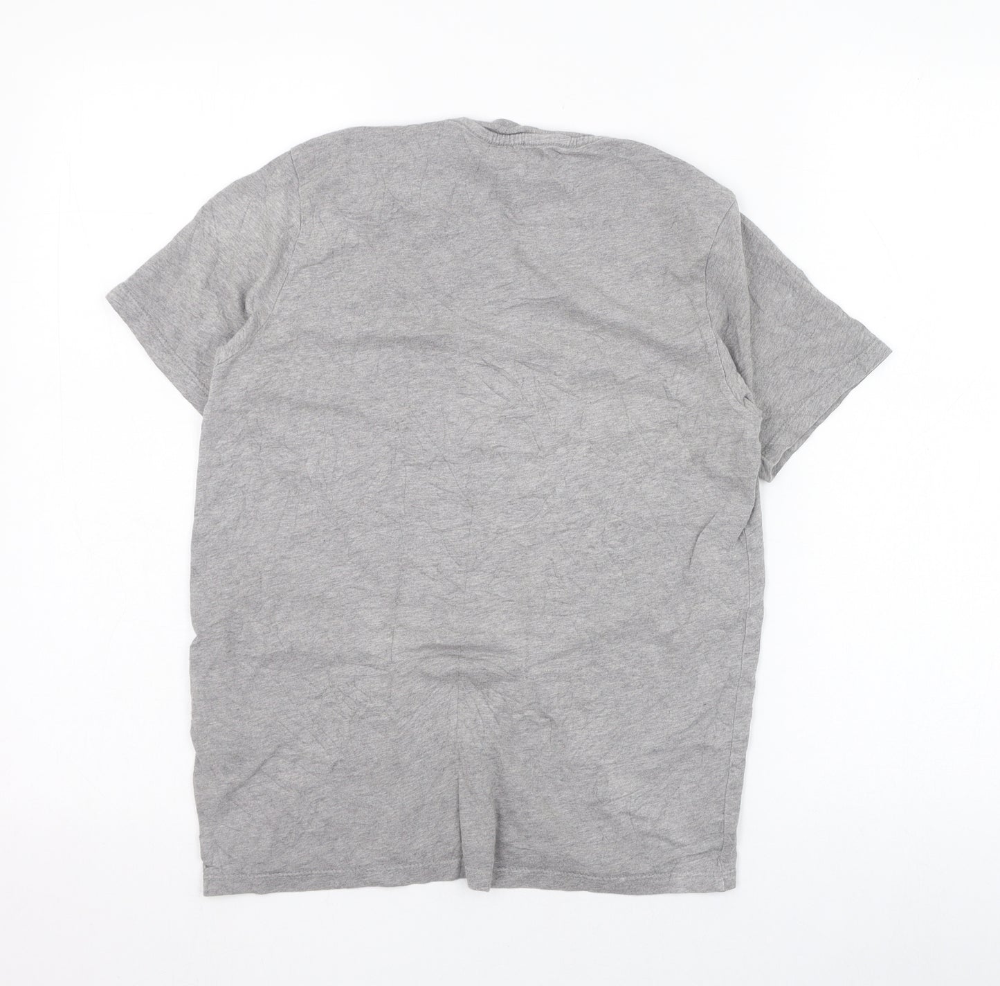 Signature by Levi Strauss & Co. Mens Grey  Cotton  T-Shirt Size XS Round Neck