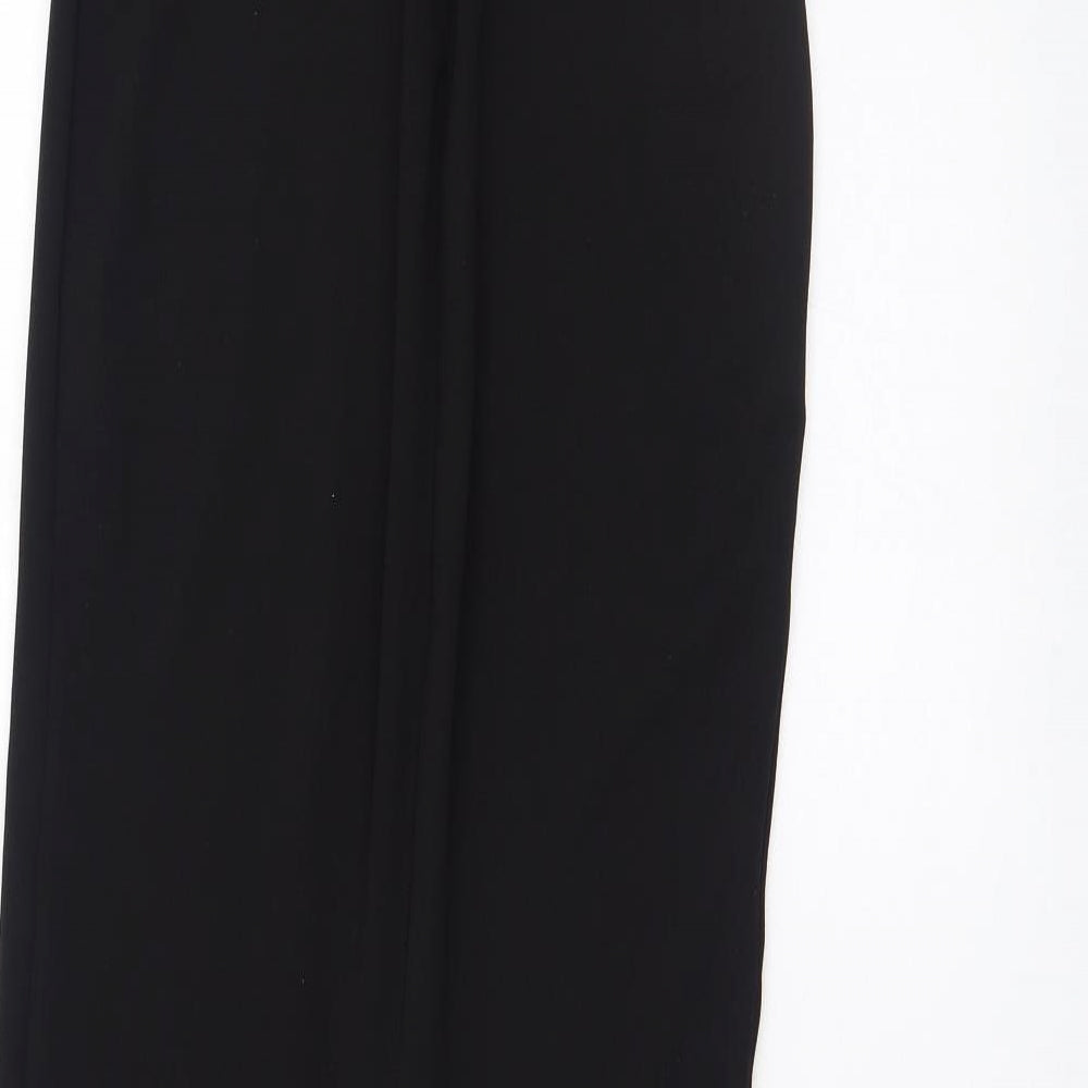 Sista Glam Womens Black  Polyester Ball Gown  Size 10  Off the Shoulder Zip