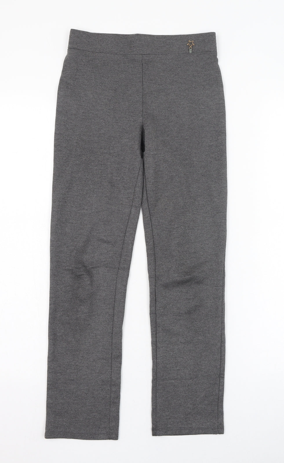 George Girls Grey  Polyester Jogger Trousers Size 9-10 Years  Regular Pullover