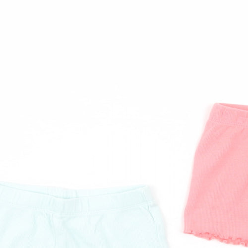 George Baby Pink  Cotton Shorts Set Outfit/Set Size 6-9 Months