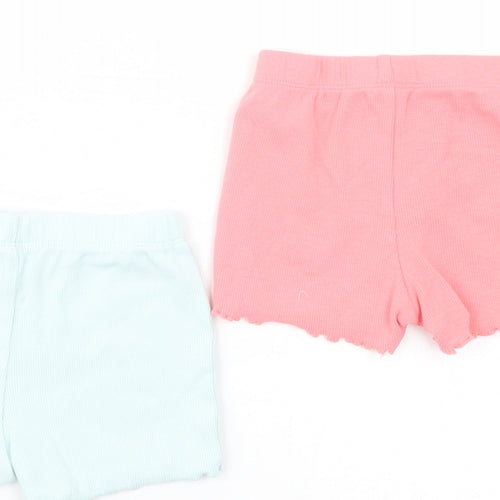 George Baby Pink  Cotton Shorts Set Outfit/Set Size 6-9 Months