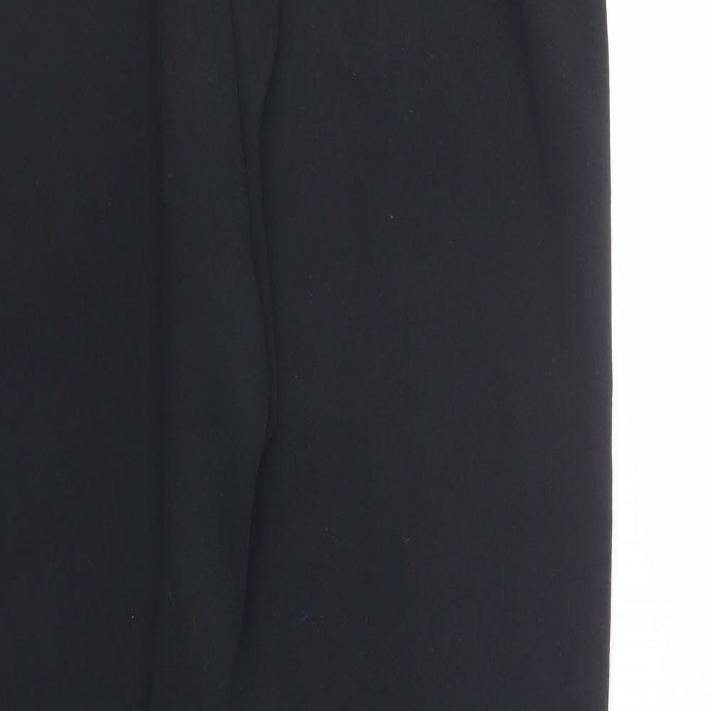 Primark Womens Black  Polyester Jogger Trousers Size L L29 in Regular Drawstring