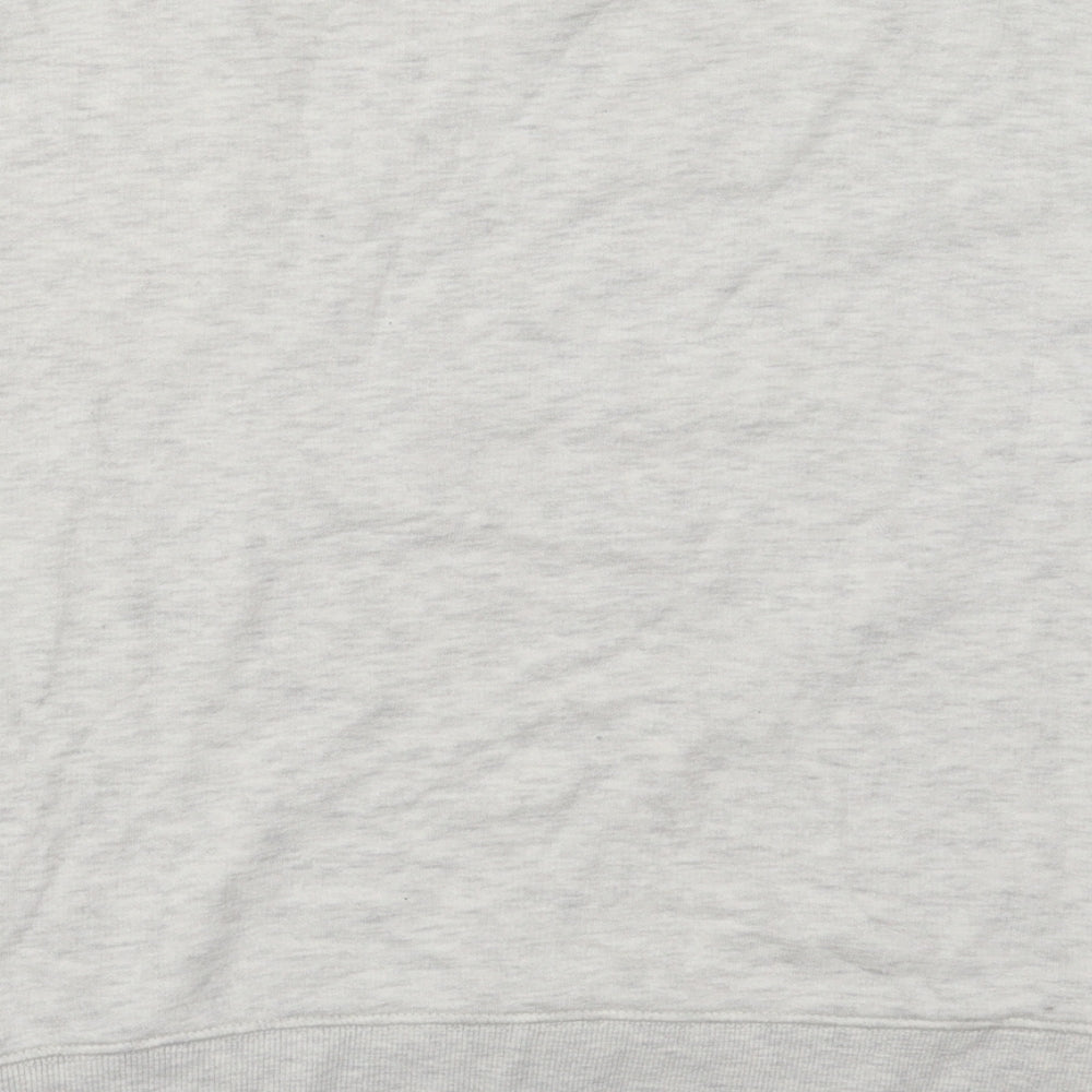 New Look Girls Grey  Cotton Pullover Sweatshirt Size 14-15 Years  Pullover - Lower East Side