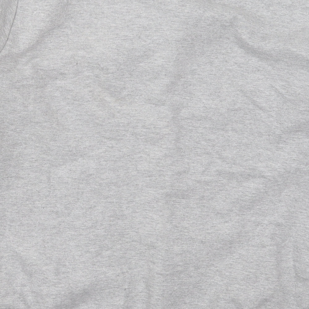 Pep&co Mens Grey  Cotton Pullover Sweatshirt Size S