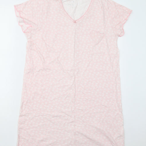 Core De Moi Womens Pink Geometric Cotton Top Dress Size 12   - Bow Print