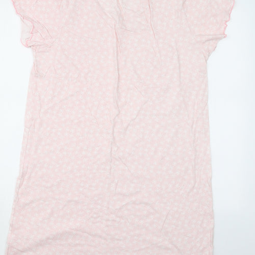 Core De Moi Womens Pink Geometric Cotton Top Dress Size 12   - Bow Print