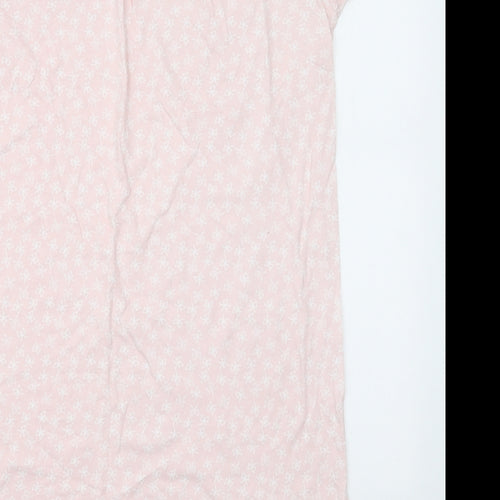 Core De Moi Womens Pink Geometric Cotton Top Dress Size 12   - Bow Print