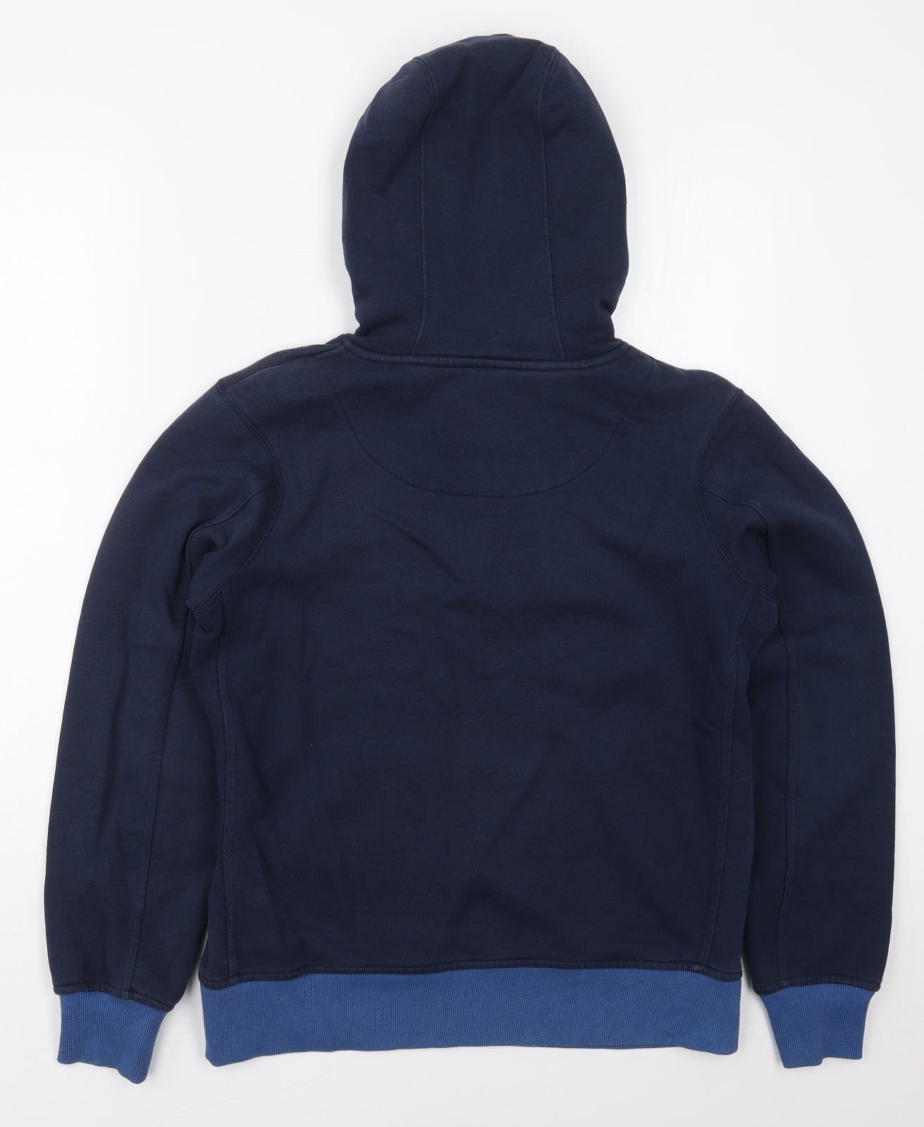 Canterbury Mens Blue  Cotton Pullover Hoodie Size S