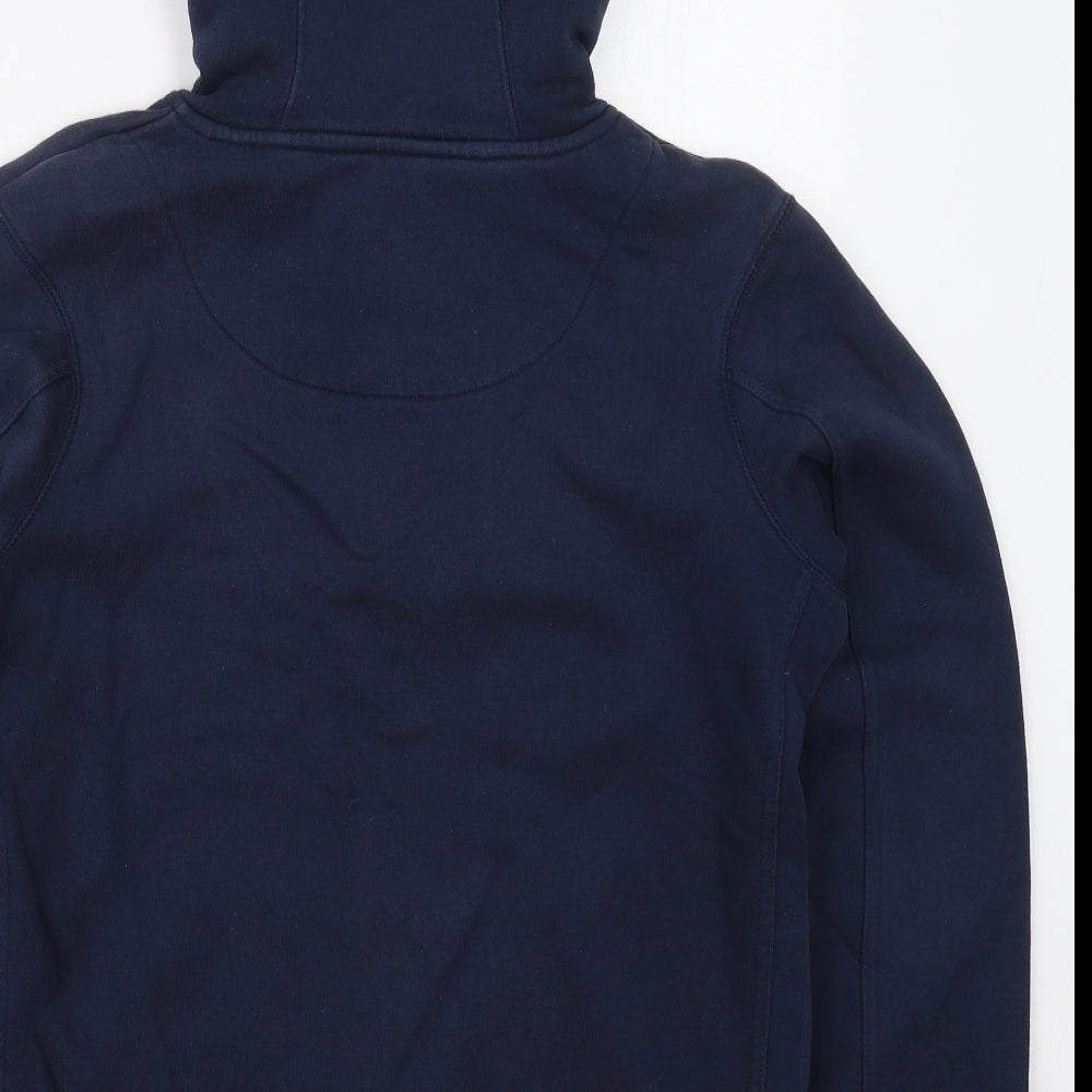 Canterbury Mens Blue  Cotton Pullover Hoodie Size S