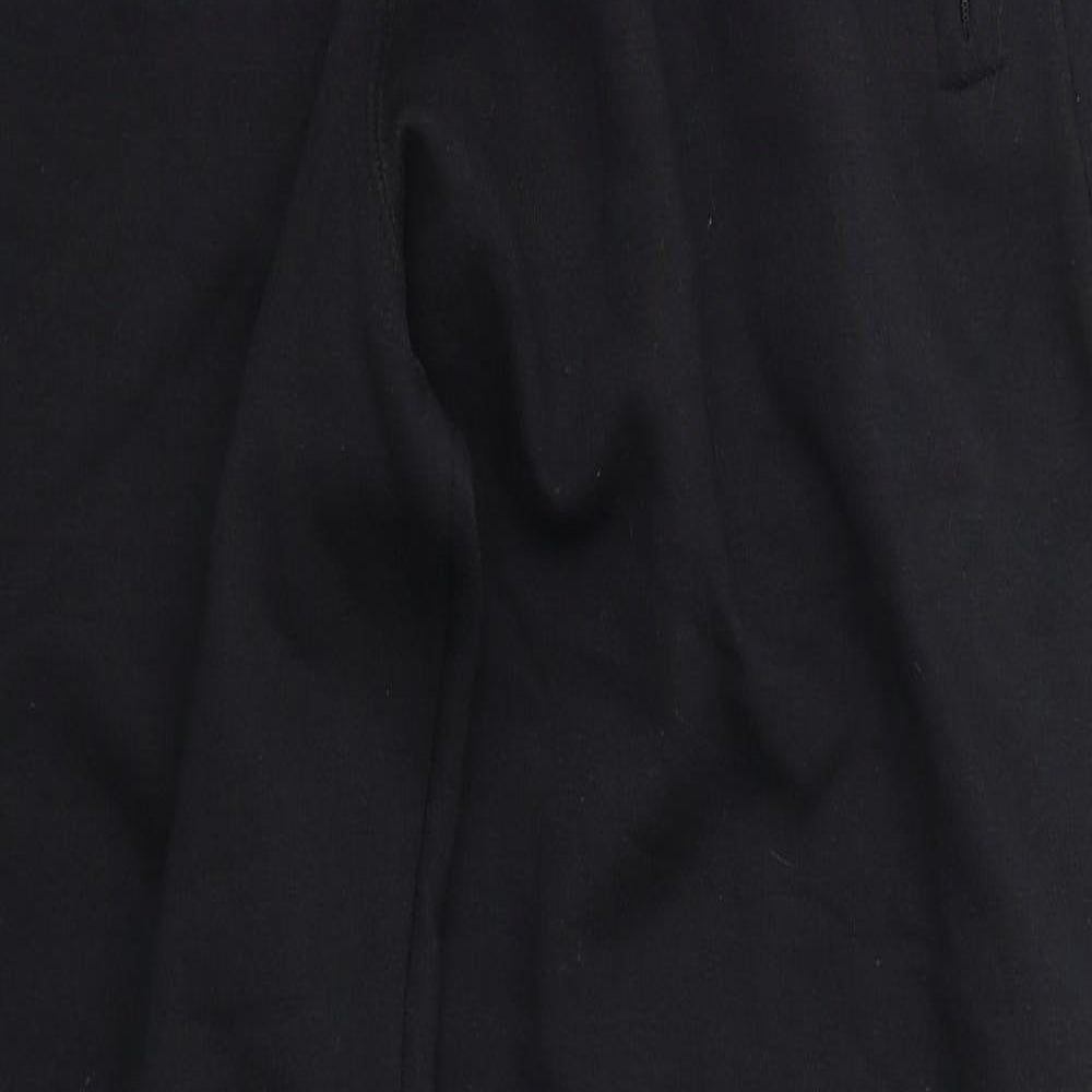 Tak Mens Black  Polyester Sweatpants Trousers Size XL L32 in Regular Drawstring
