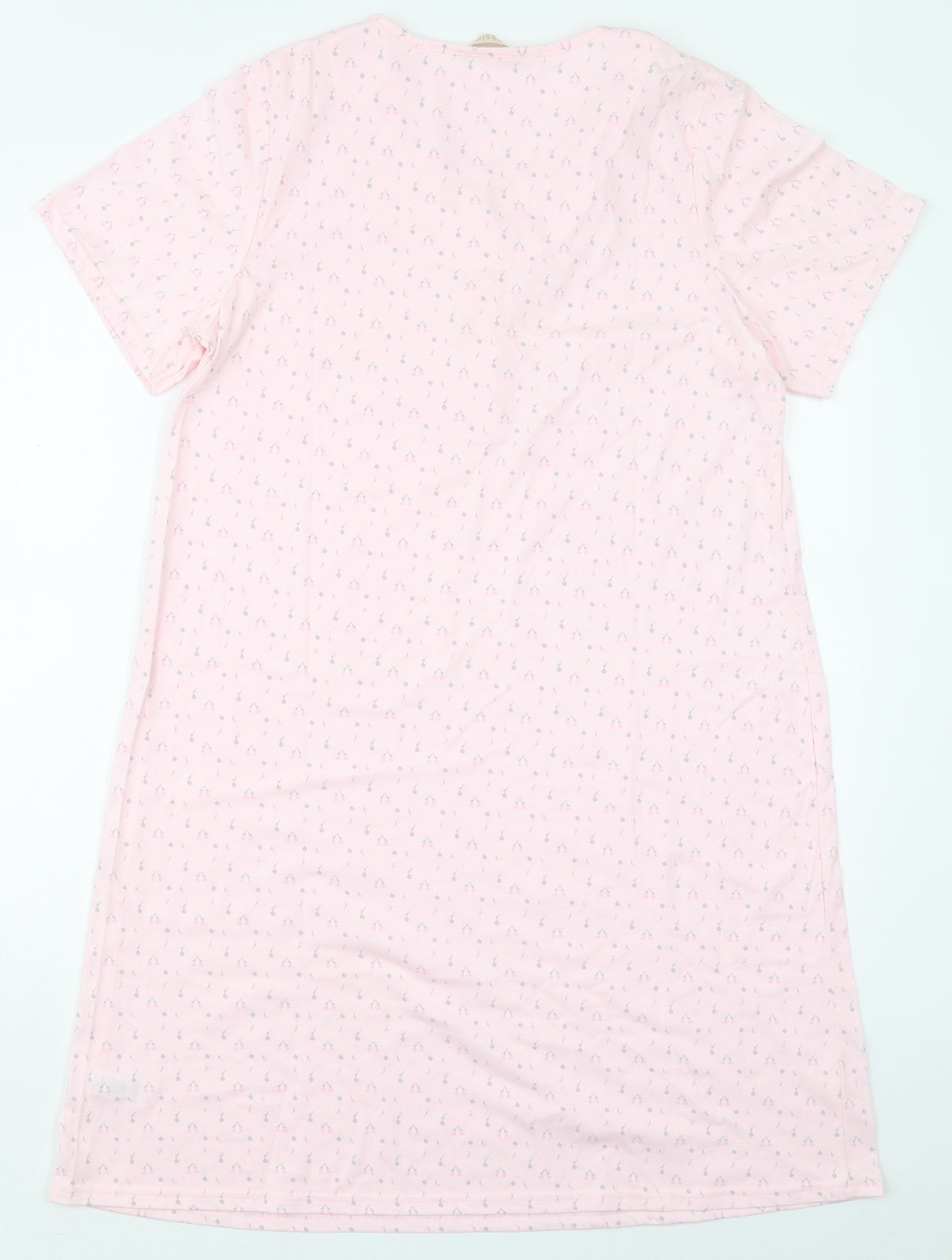 Matalan Womens Pink Floral Polyester Top Dress Size 12