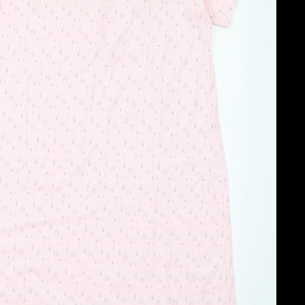 Matalan Womens Pink Floral Polyester Top Dress Size 12