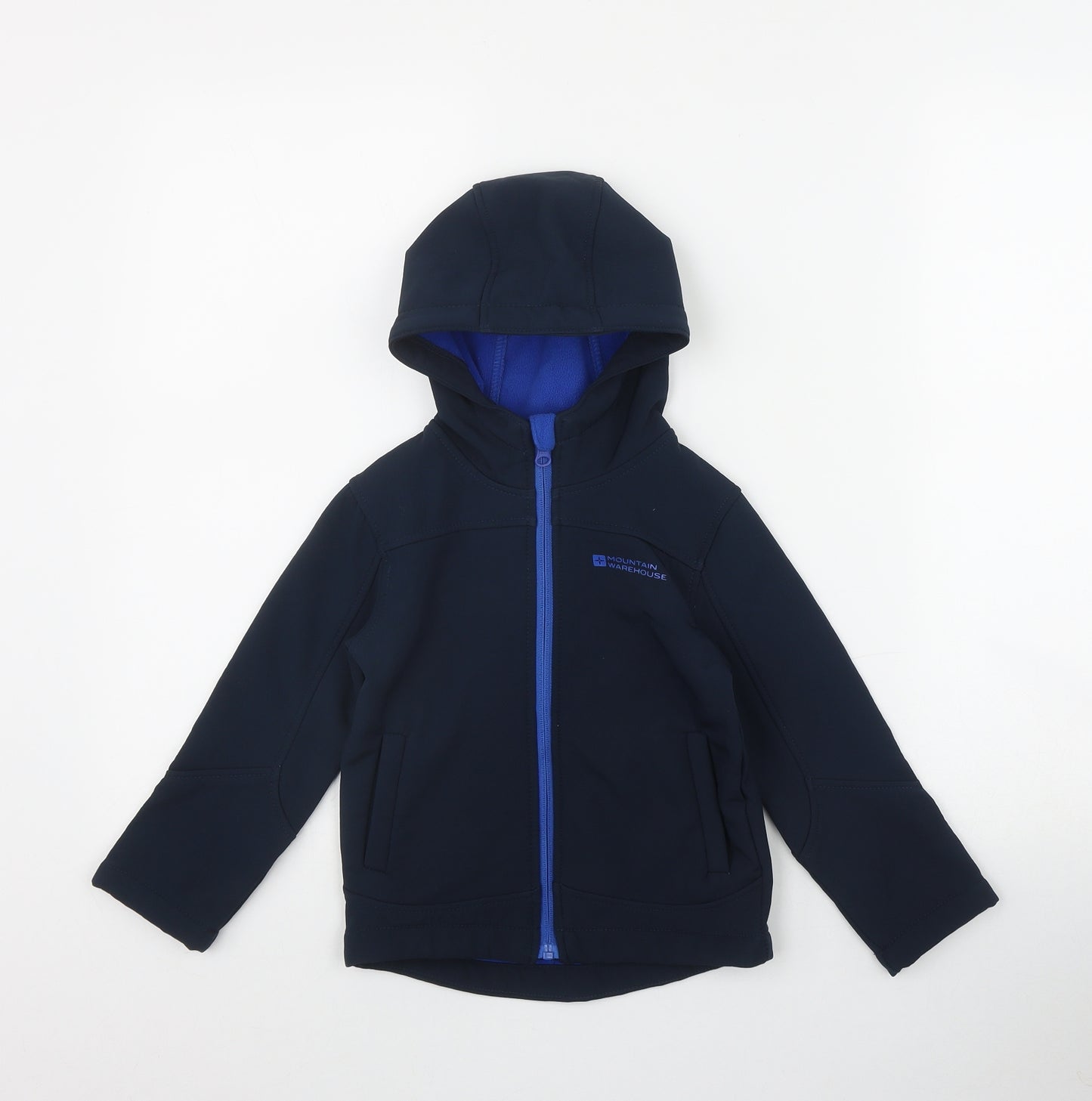 Mountain Warehouse Boys Blue   Jacket  Size 3-4 Years  Zip