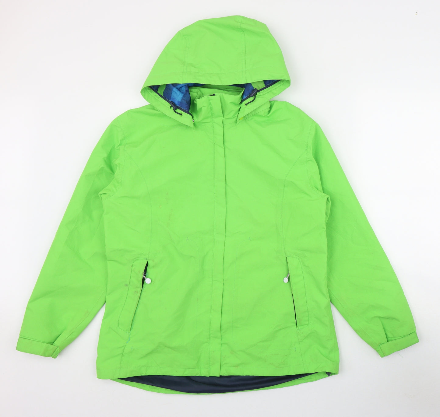 Arctic Storm Womens Green   Rain Coat Jacket Size 14  Zip